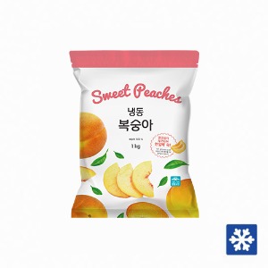 [생활앤] 냉동 복숭아 1kg