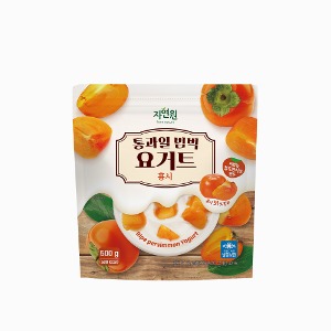 [자연원] 통과일 범벅 요거트 홍시(냉동) 500g